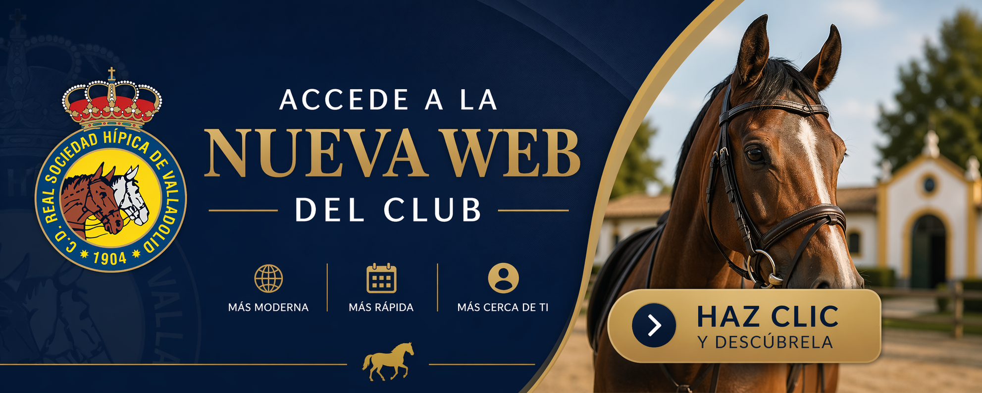 Accede a la nueva web del club